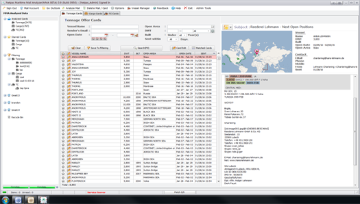 Netpas MMA(Maritime Mail Analyzer) Print Screenshot